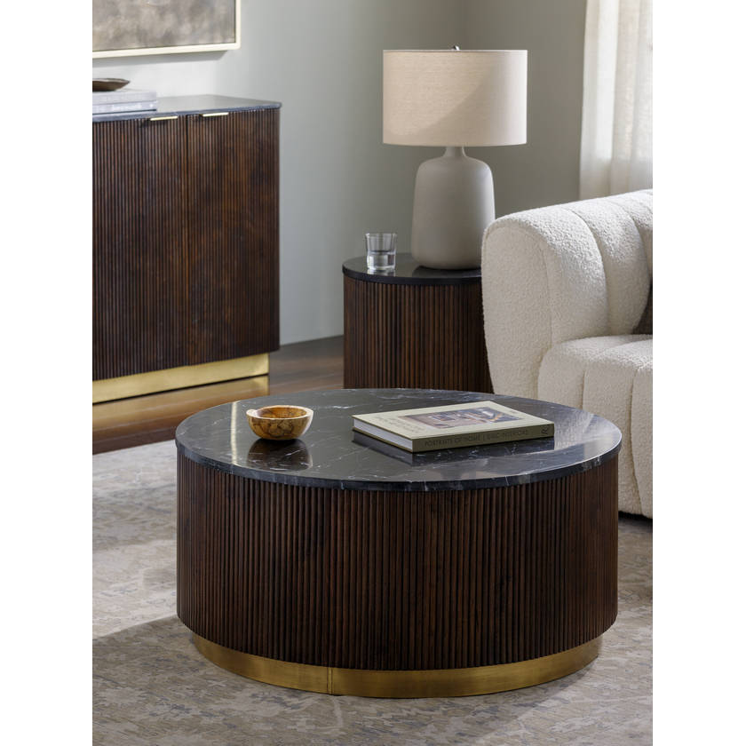 Christne Black Coffee Table