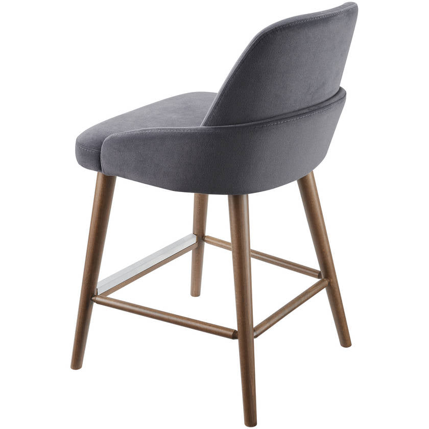 Shirlee Black Counter Stool