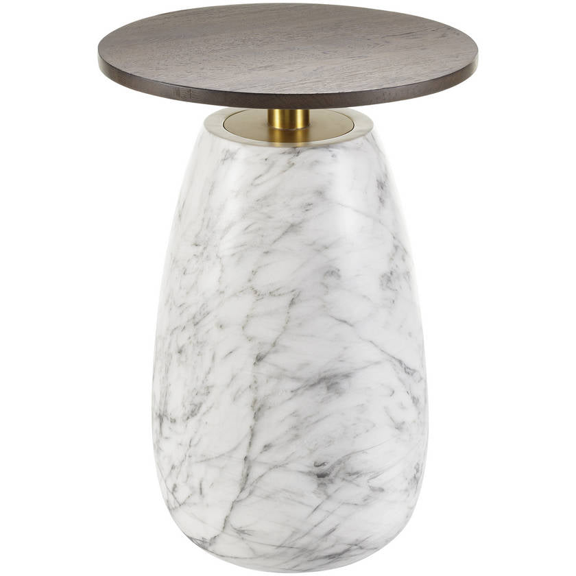 Chanelle Dark Brown End Table