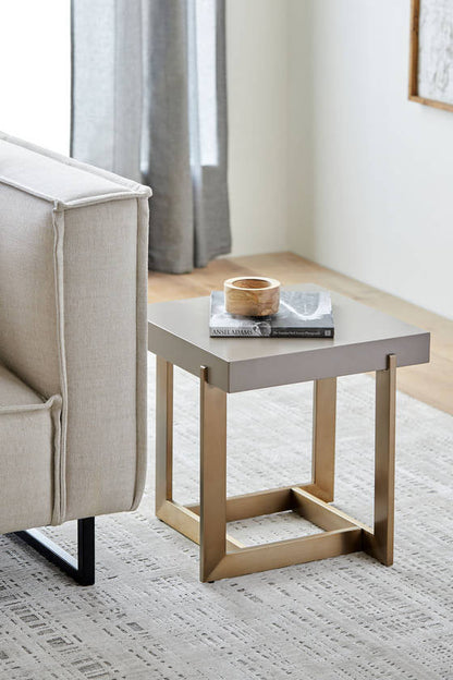 Destry Gray End Table