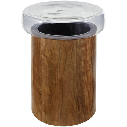 Clair Blue End Table