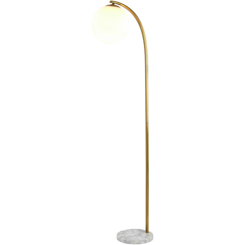 Azim Traditional Light Gray Floor Lamp