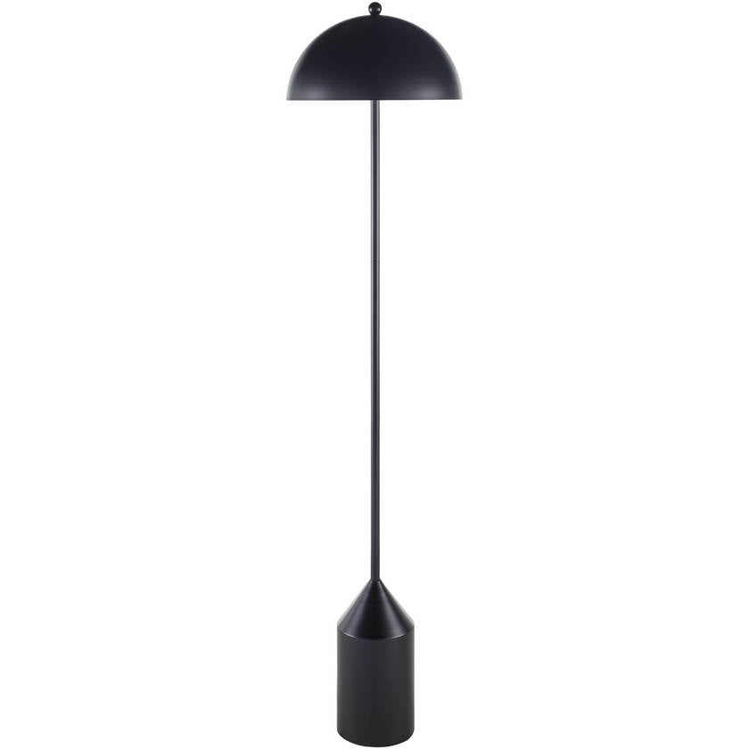 Starlena Rustic Black Floor Lamp