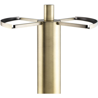 Jeoffrey Rustic Metallic - Brass Table Lamp