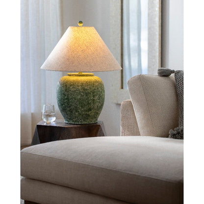 Deeandra Modern Dark Green Table Lamp