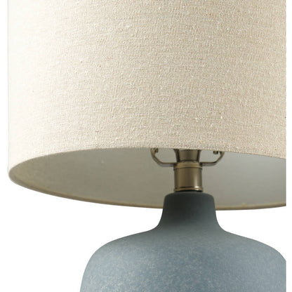 Henny Cottage Metallic - Nickel Table Lamp