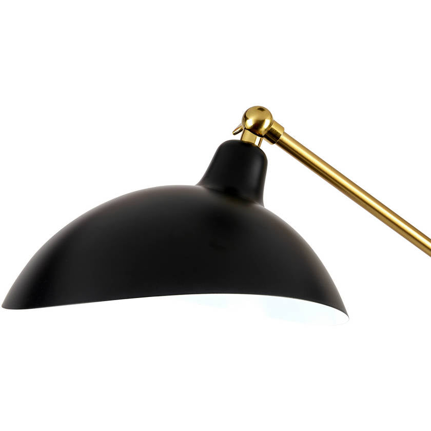 Adeel Cottage Black Floor Lamp