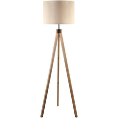 Cecila Cottage Brown Floor Lamp