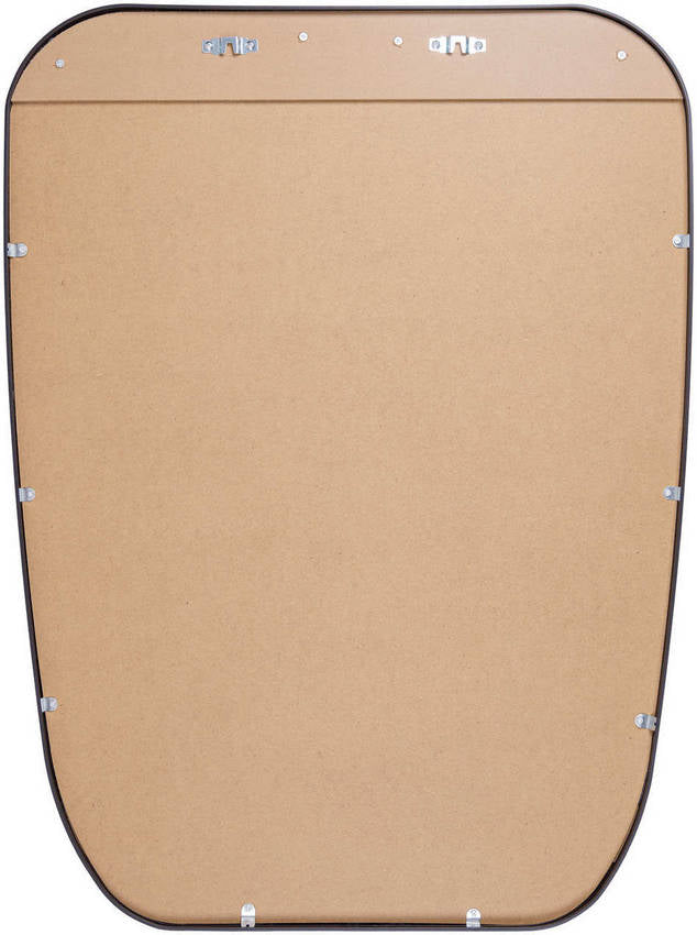 Samone Modern Black Wall Mirror
