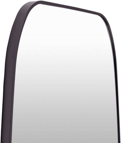 Samone Modern Black Wall Mirror