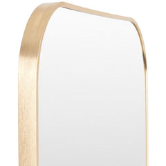 Samone Modern Gold Wall Mirror
