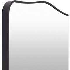 Estephanie Modern Black Wall Mirror