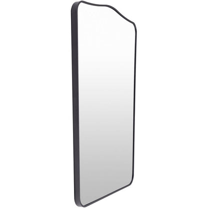 Estephanie Modern Black Wall Mirror