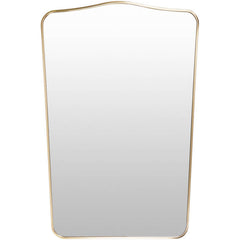 Estephanie Modern Gold Wall Mirror