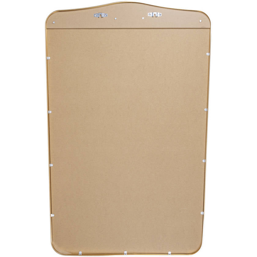 Estephanie Modern Gold Wall Mirror