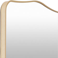Estephanie Modern Gold Wall Mirror