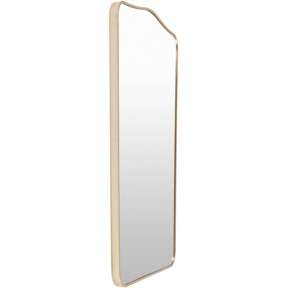 Estephanie Modern Gold Wall Mirror