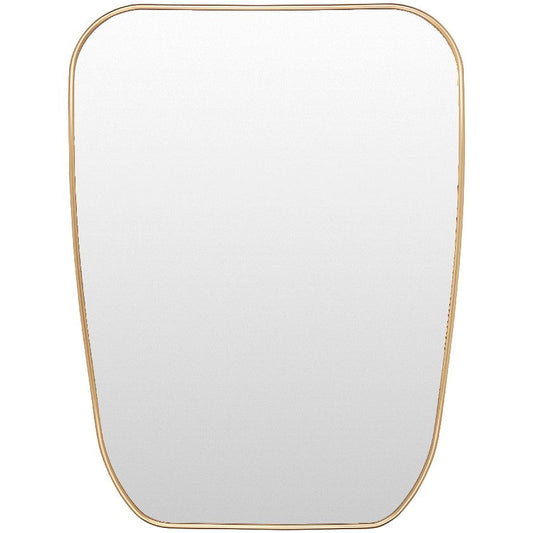 Alyce Modern Gold Wall Mirror