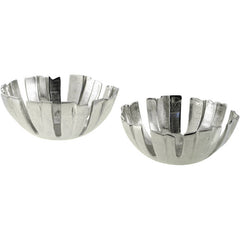 Renate Metallic - Silver Decorative Bowl