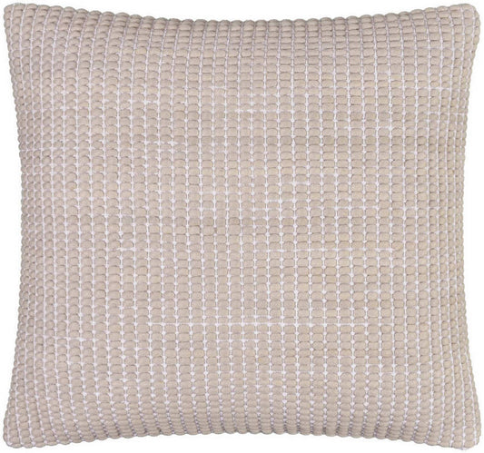 Carianne Light Silver Pillow Cover