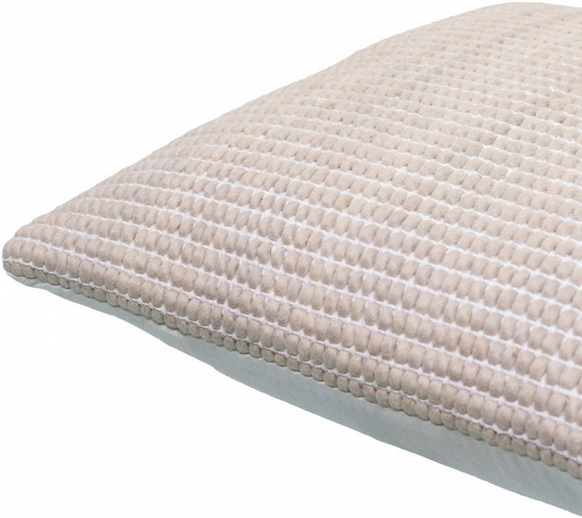 Carianne Light Silver Pillow Cover