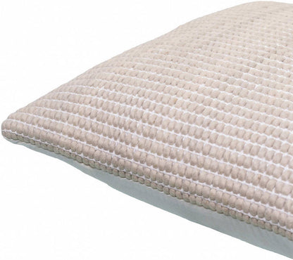 Carianne Light Silver Pillow Cover