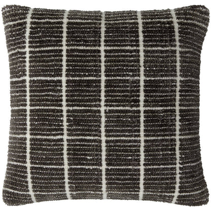 Alixandra Jet Black Pillow Cover