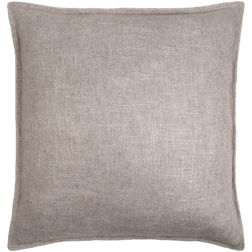 Heena Taupe Pillow Cover