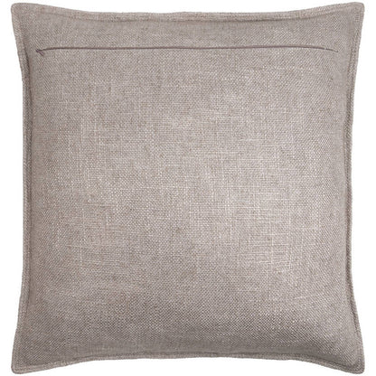 Heena Taupe Pillow Cover