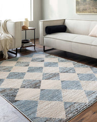 Eligio Modern Blue Area Rug
