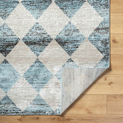 Eligio Modern Blue Area Rug