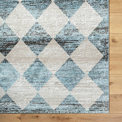 Eligio Modern Blue Area Rug
