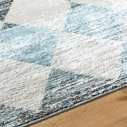 Eligio Modern Blue Area Rug