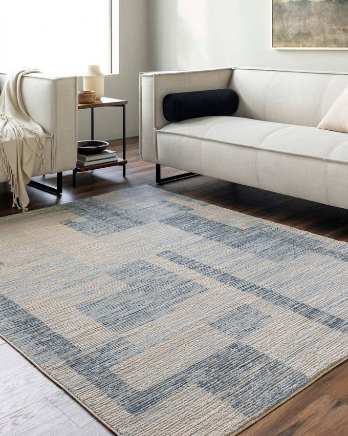 Cherisa Modern Navy Area Rug