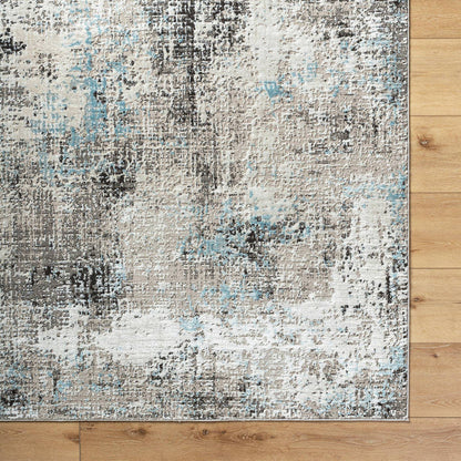 Latonya Rustic Ivory/Blue Area Rug