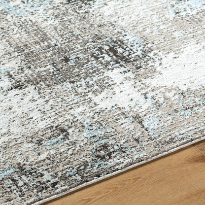 Latonya Rustic Ivory/Blue Area Rug