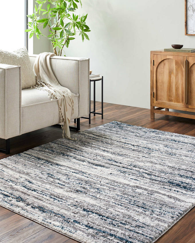 Dwana Cottage Grey Area Rug