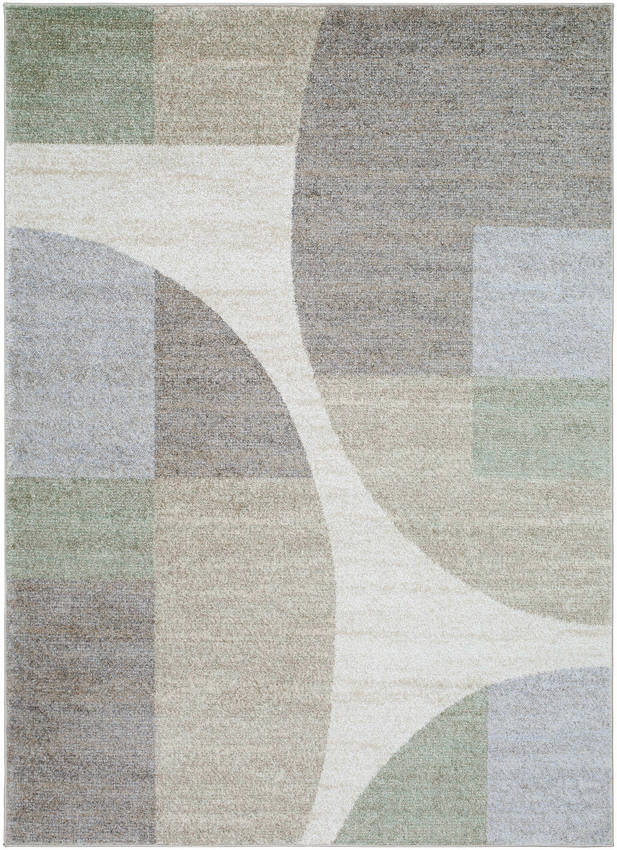 Ananda Modern Light Gray Area Rug