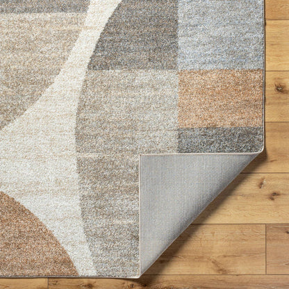 Ananda Modern Light Brown Area Rug