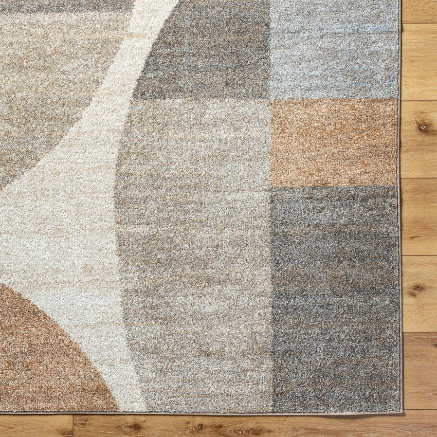 Ananda Modern Light Brown Area Rug
