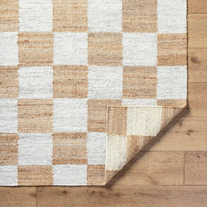 Kamey Texture Tan/Off-White Area Rug - Becki Owens x Livabliss