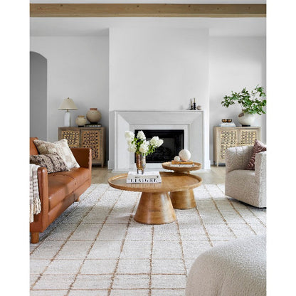 Kamey Modern Off-White Area Rug - Becki Owens x Livabliss