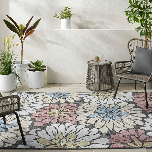 Mohit Coastal Rust Area Rug