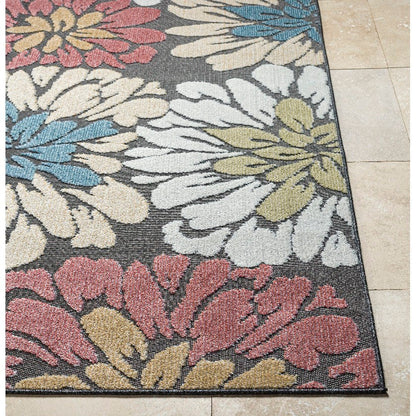 Mohit Coastal Rust Area Rug