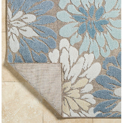 Mohit Coastal Light Brown Area Rug