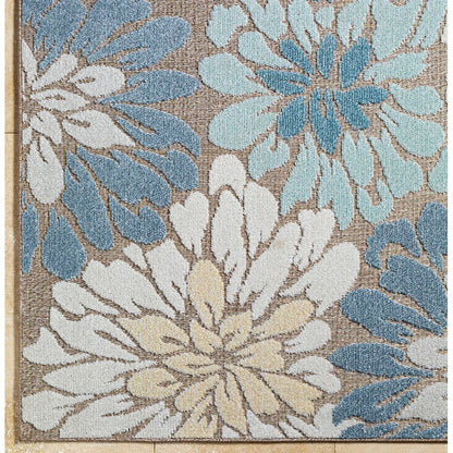 Mohit Coastal Light Brown Area Rug
