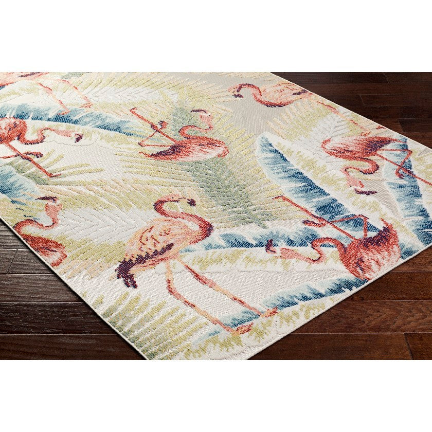 Shafiq Coastal Olive Area Rug