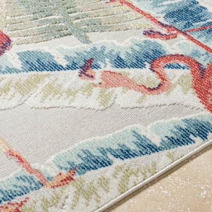 Shafiq Coastal Olive Area Rug