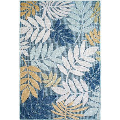 Iban Coastal Pale Blue Area Rug