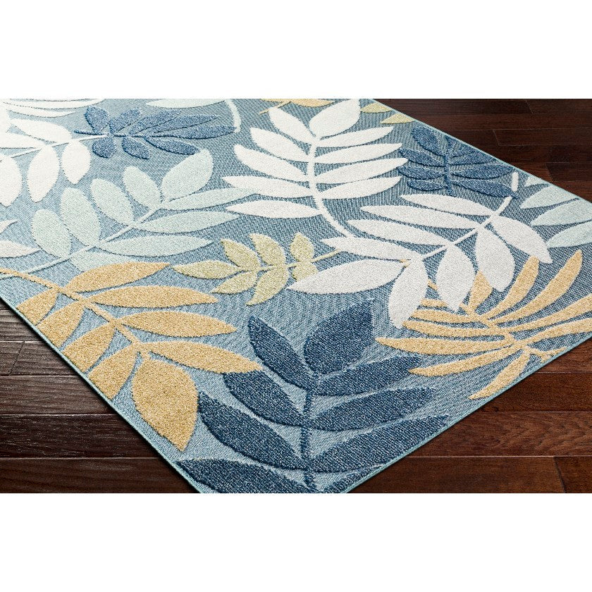 Iban Coastal Pale Blue Area Rug